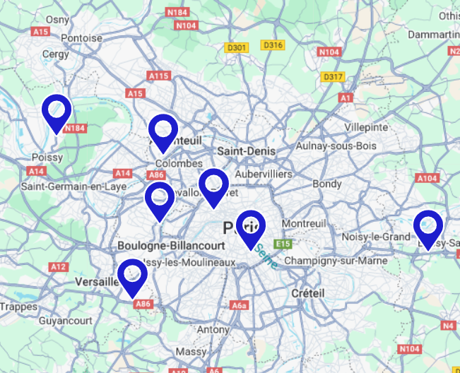 Trouvez un garde-meuble près de chez vous